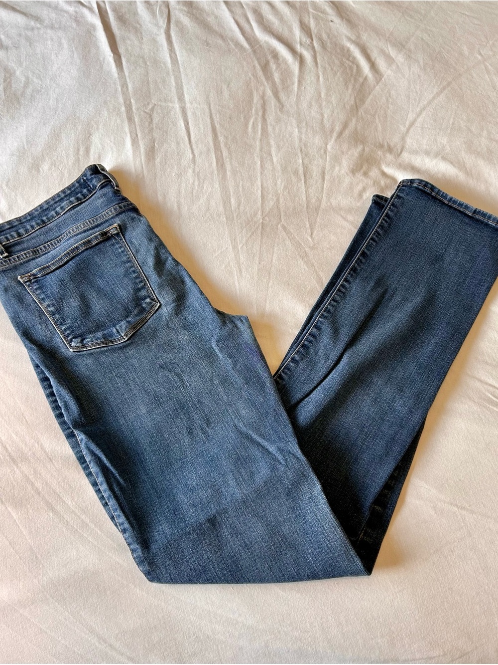CJ by Cookie Johnson Dark Blue Straight-Leg Jeans